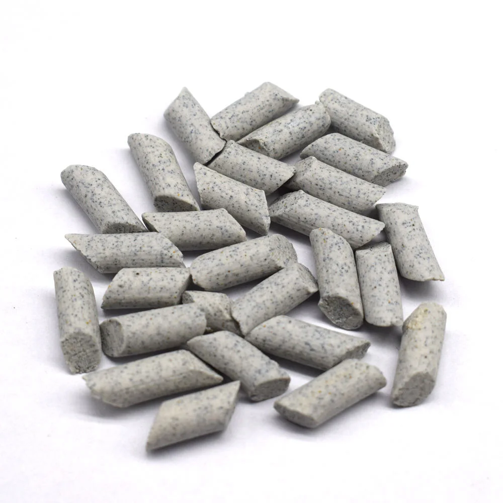 ceramic media for deburring and cutting