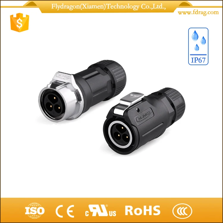 Ip65 ip67 мужской женский монтаж push pull водонепроницаемый разъем