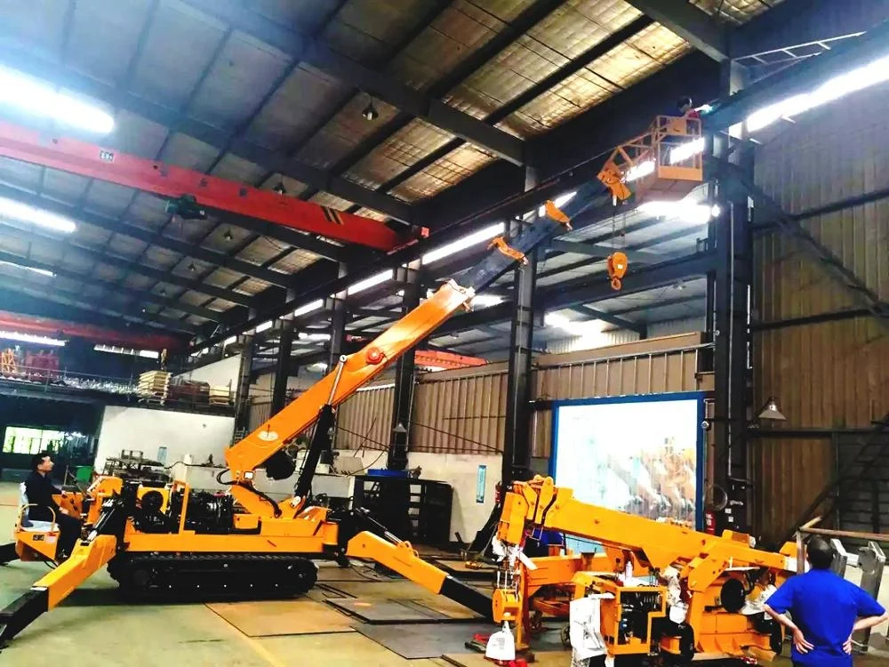 Portable Foldable Mini Mobile Spider 5 Ton Crane For Sale