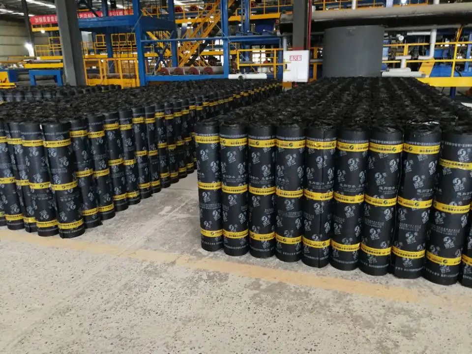 Polymer Bitumen Based Waterproofing Membranes Production Line --- Automatic & Installation overseas