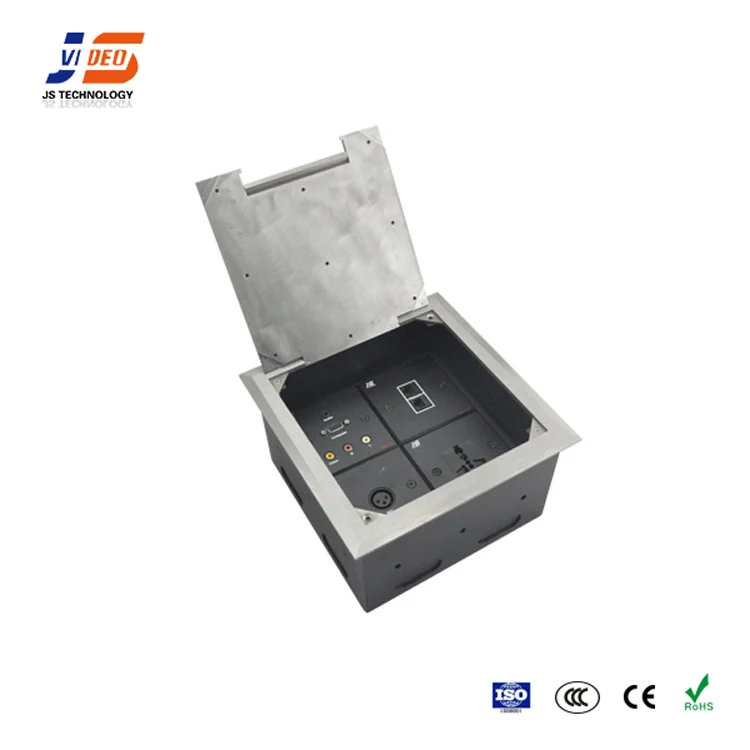 Серебряный питания переменного тока Multi вставить сетевой пол поле