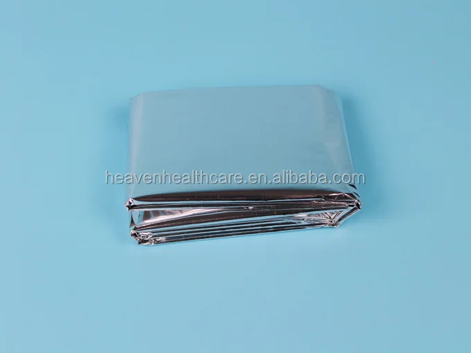 Space Thermal Rescue Survival Blankets First Aid Argent Emergency Blanket