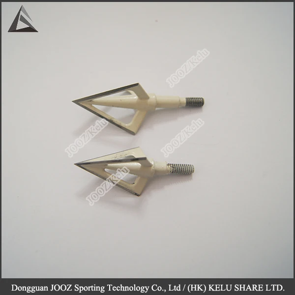 Three Blades Broadhead Archery Arrow Head for Compound Bow Recurve Crossbow Hunting or Practice