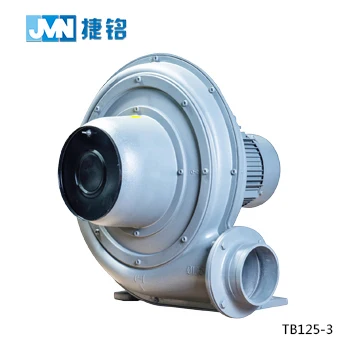 TB125-3 three phase 220V/380V 2.2kw Mid-Pressure industrial Centrifugal Fan blower for plastic raw material drying equipment