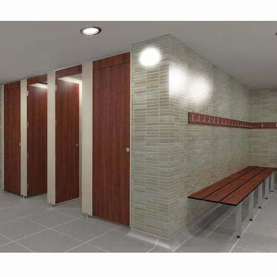 waterproof phenolic hpl changing room cubicles for Sale 1