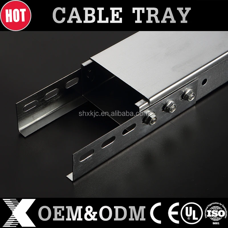 Горячий окунутый оцинкованной стали кабельного лотка