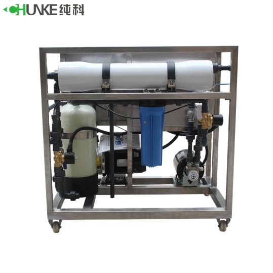 Sea Water Purifiers for Home 2TPD Distillation Equipment Small RO Seawater Desalination Plant for Ship