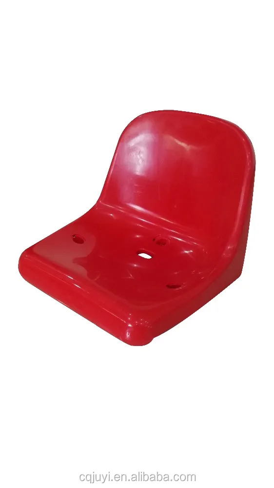 PP plastic injection molding fixed stadium seat with high back for soccer stadium IPM-3200