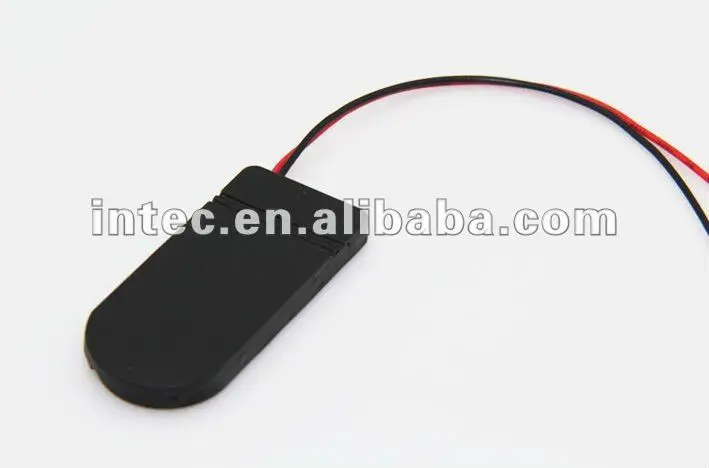 Button battery holder for battery CR2032