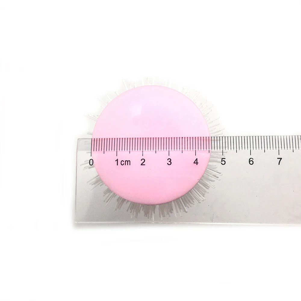 Osaki Brand Angel Wholesale boar professional hair brush Ermochromic Ceramic  Brush Roll Round Salon pink hair brush