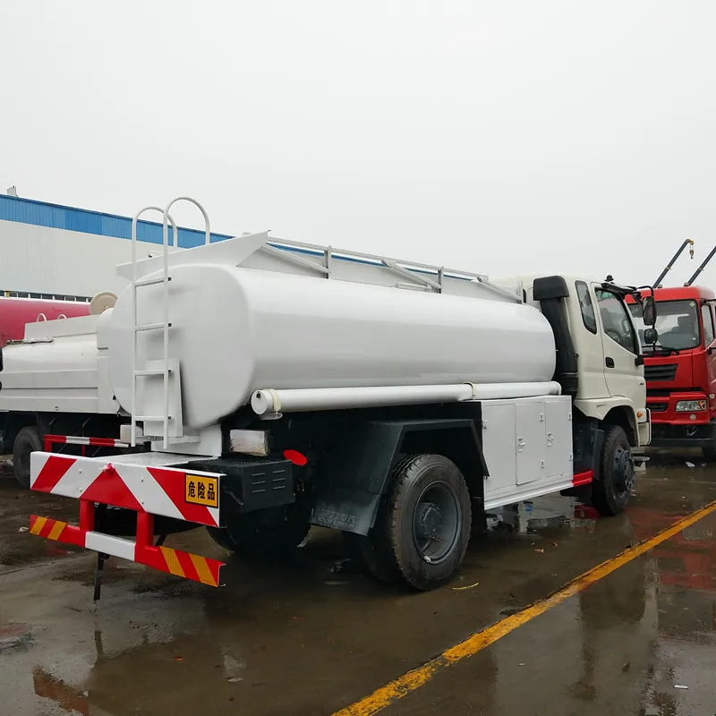 Foton 4x4 diesel truck fuel consumption/ 4x4 mobile fuel dispenser truck
