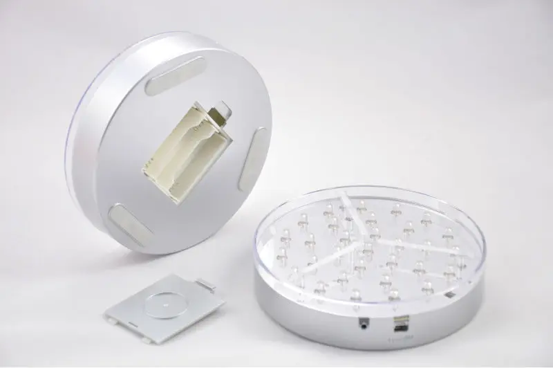 Best Quality Super Bright 31-6inch Led Uplighter Table Acrylic Chandelier Centerpieces Light Base 3AA Battery Powered Vase Decor