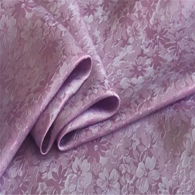 Цветочный дизайн, смесь парчовой ткани, шелк, жаккардовая ткань для красивого платья