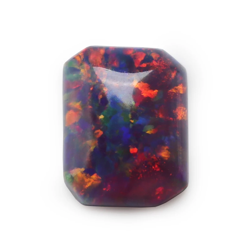 Rectangle  Opal Gemstone Synthetic Opal Stone