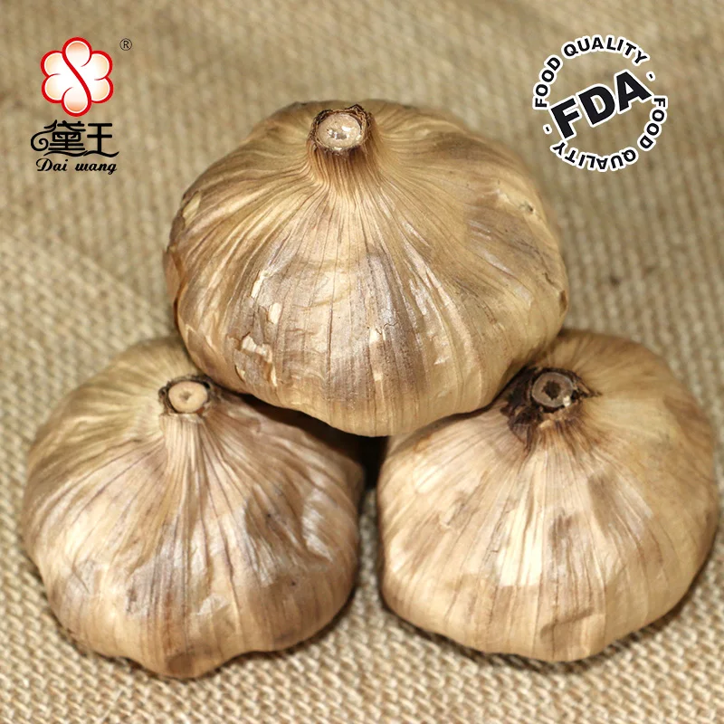 Dehydrated Organic Whole Bulb Black Garlic  for Improve Immunity System