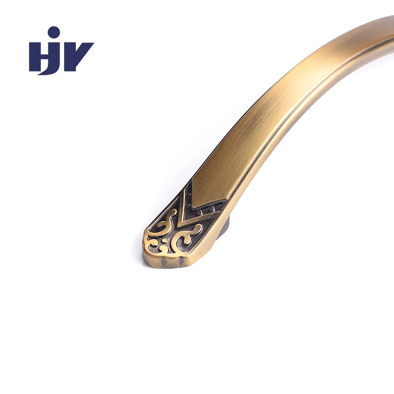 HJY luxury pull knob antique drawer cabinet handles