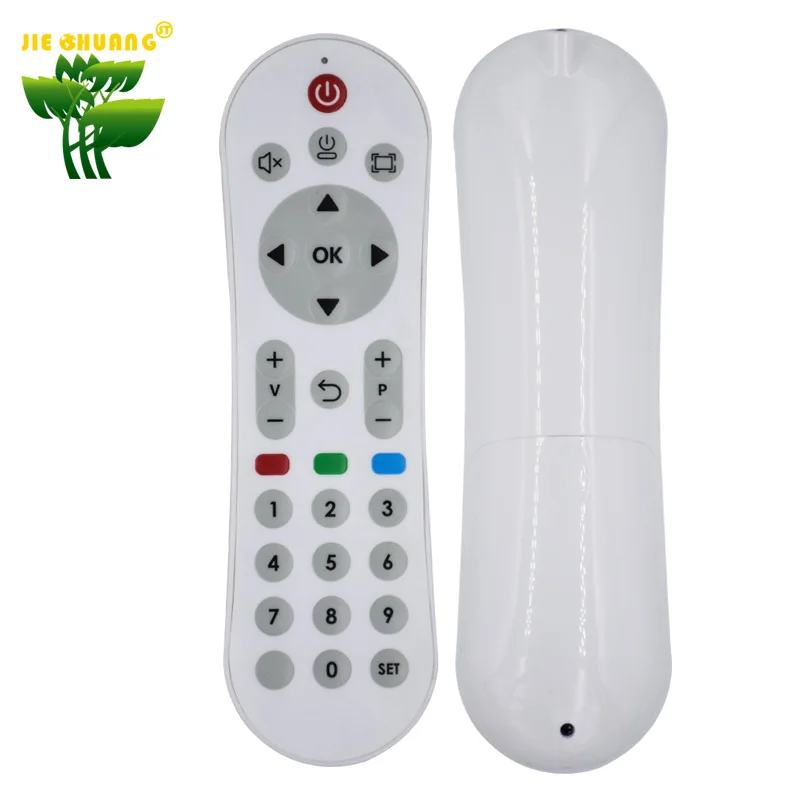 Factory Smart 2.4G Wireless IR Learning Function 29 keys ABS  White  Universal Remote Control for Android TV, TV Box
