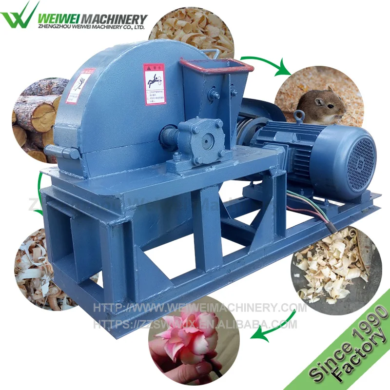 Weiwei woodworking machines wood log shaving machine leather shavings cutting hot sale