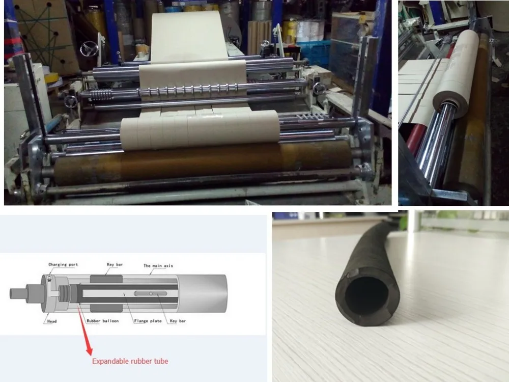 
Expandable Air Shaft Rubber Hose for air shaft for slitting &rewinding machine /printing machine 