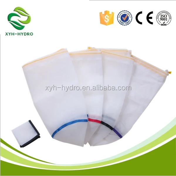 All mesh nylon filter bag 5 Gallon 5 bags kit all mesh extraction bag for wash machine