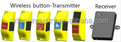 Wireless drop-off doorbell