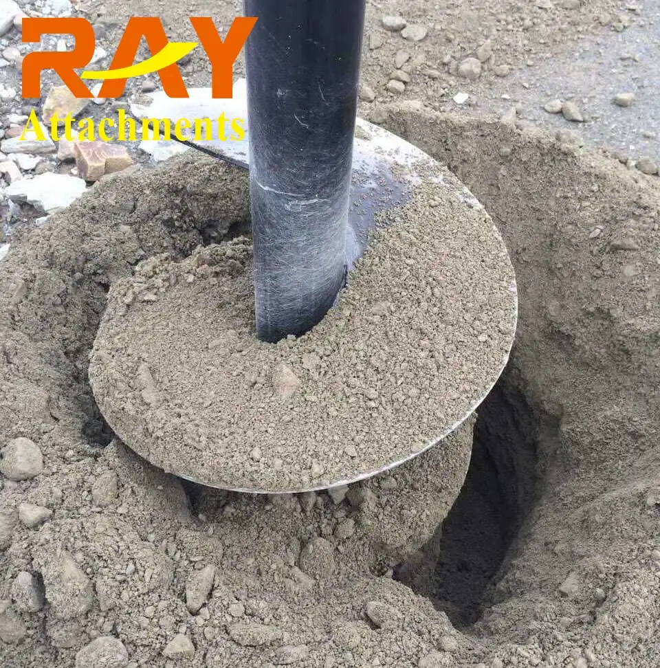 Earth Drill Ground Drilling Post Hole Tool Hollow Auger
