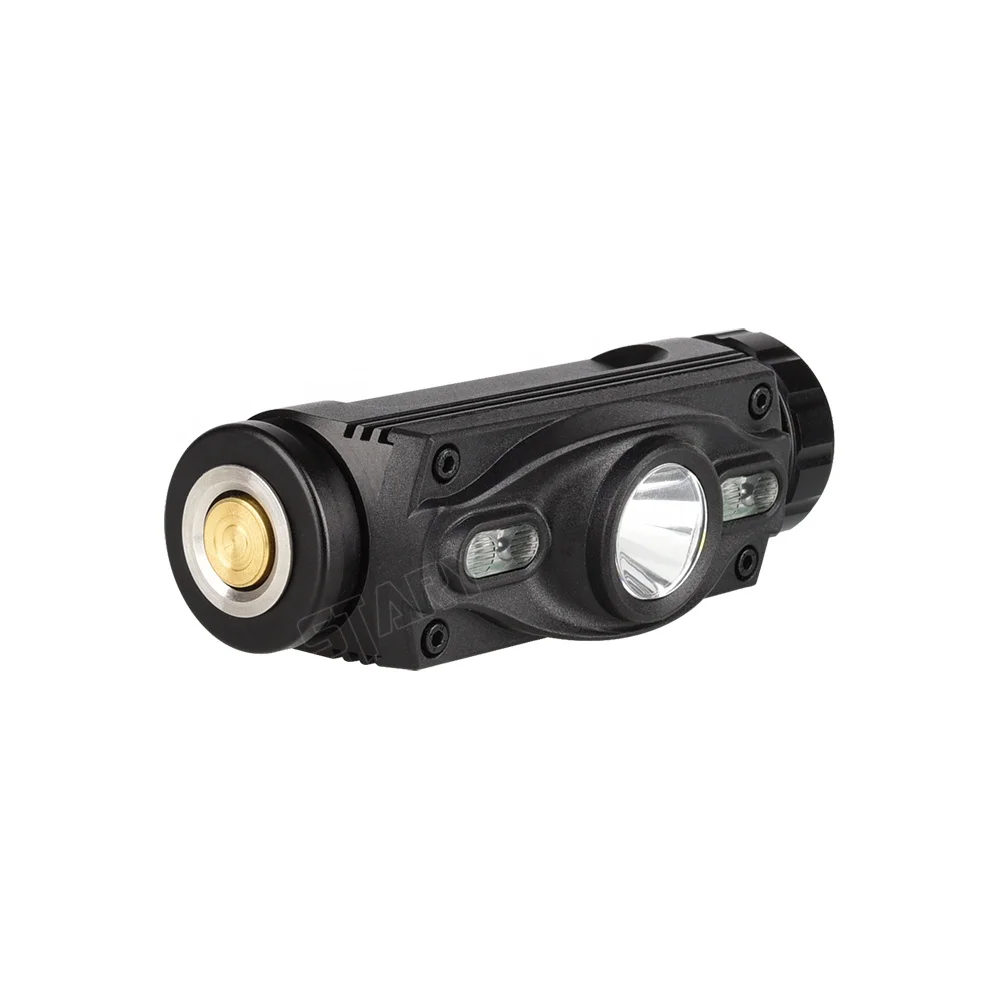 STARYNITE high power super bright 750 lumen professional led headlamp usb rechargeable frontal lamp with red blue light