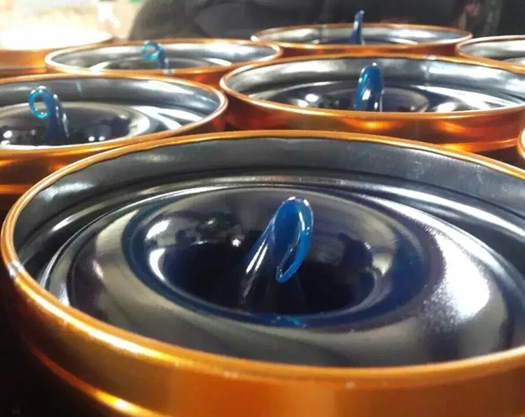 Blue industry lubricants lithium grease