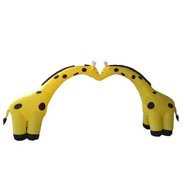 Caixin пользовательский Жираф реклама надувная входная арка, надувная АРКА на Хэллоуин