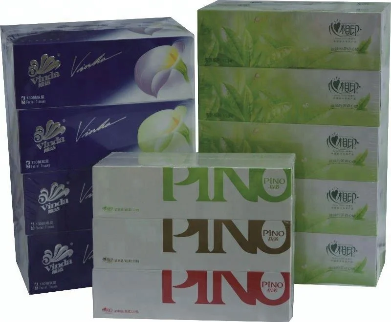 Automatic heat shrinking small bobbin paper maxi jumbo roll toilet paper wrapping package machine