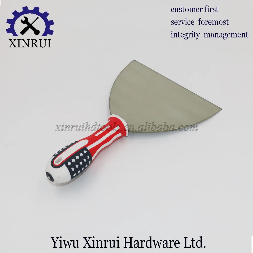 Newest design American flag handle Carbon steel blade putty knife