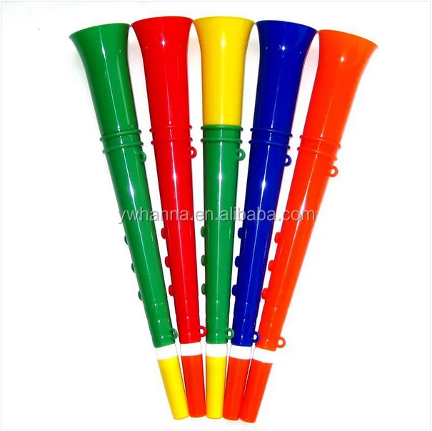 
baby shower party long plastic fan horn/plastic cheerleading horn/sports fan horn 