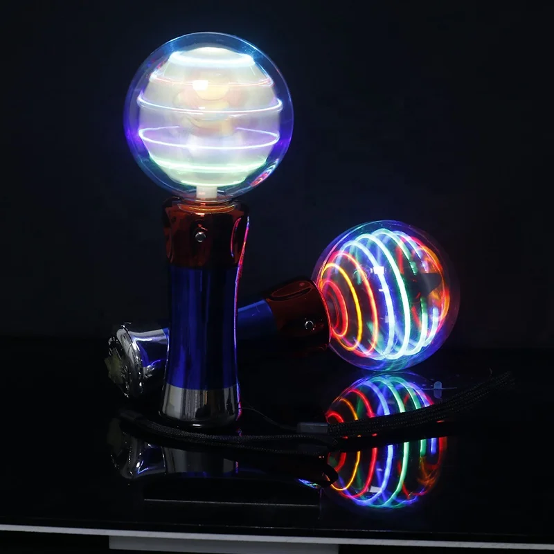 Wholesales LED Spinning Ball Light Stick for Kids Toy 2019 Manufacturer China LED Flashing Spinner Toy For Kids