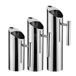 Современный кувшин для воды из нержавеющей стали, кувшин для чая со льдом, прямой горшок для воды/сока/пива/кофе, кувшин для ресторана/дома