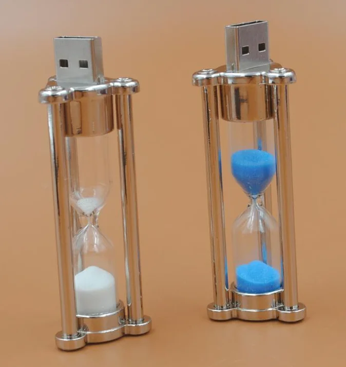 lovely hourglass shape promotional gifts Original sand clock pendrive Hourglass usb flash drive sand glass gift memory stick h