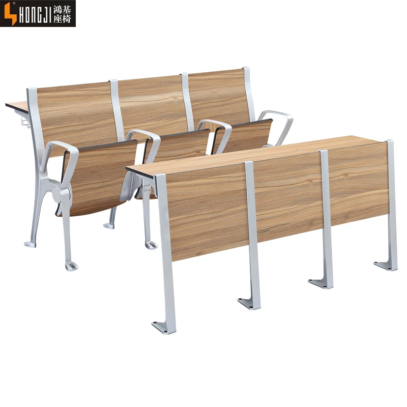 Hongji TC991D School furniture wooden table and chair for classroom