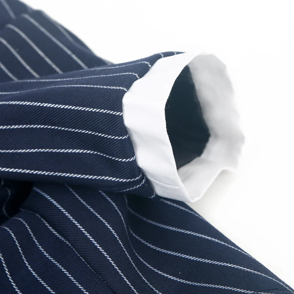 Formal Large Dog Tuxedo Navy Gentleman Suit for Golden Retriever Big Dog Clothes