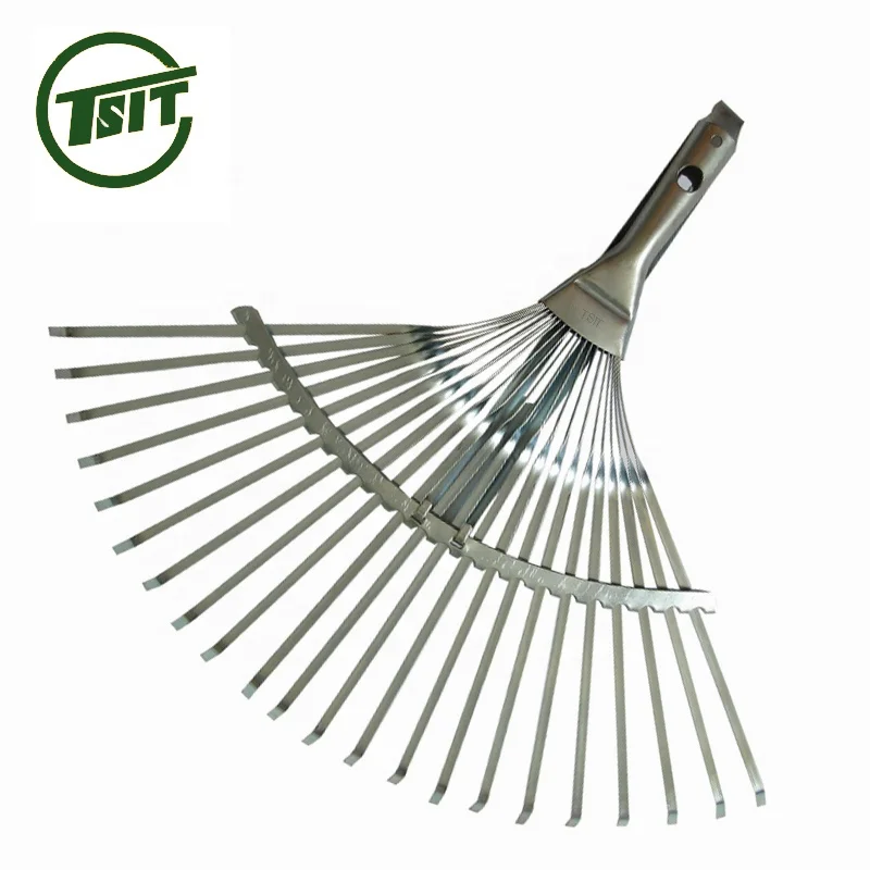 Сверхмощный лук для газона, стальные садовые грабли