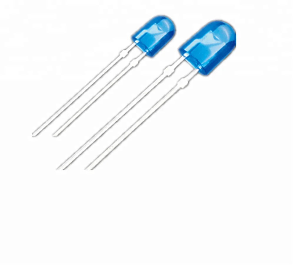 6000K - 6500K white oval led 5mm for Full color screen board