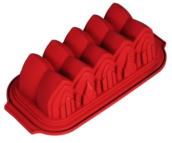 big size flower bud cake pan silicone mould