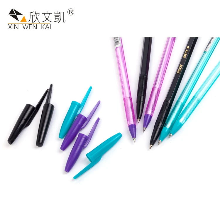 
Promotional Cheap Simple Ballpoint Pen Clear Plastic Ball Point Pen 