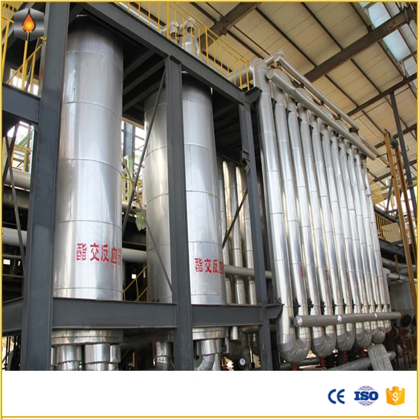 линии производства нефти, производства биодизеля являются растительные масла, животных жиров и короткой цепи спирты