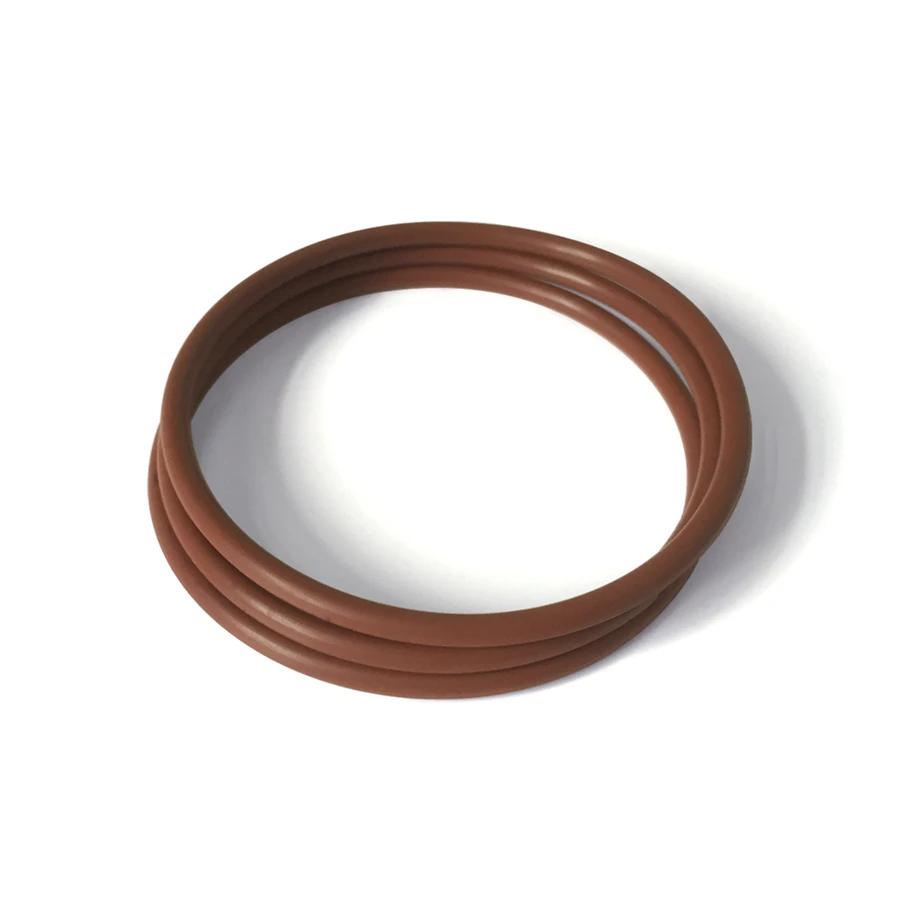 Маслостойкий коричневый FKM 70 Viton уплотнительное кольцо