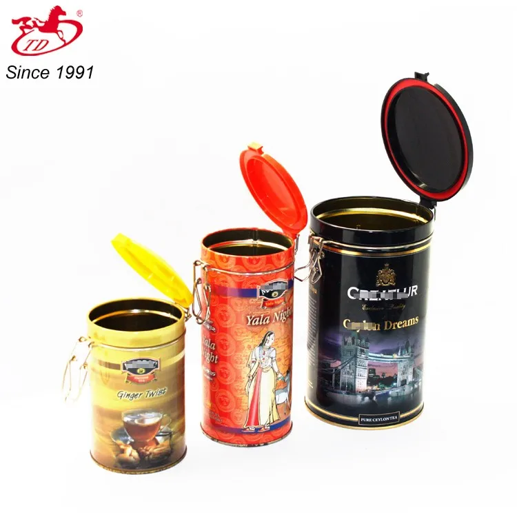 
decorative coffee tin can / coffee tin cans for packaging 