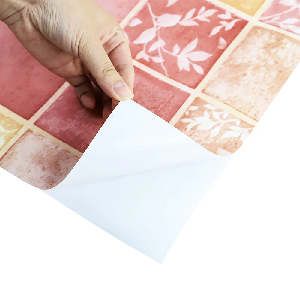 Vinyl adhesive contact paper waterproof toilet self stick wallpaper for kids