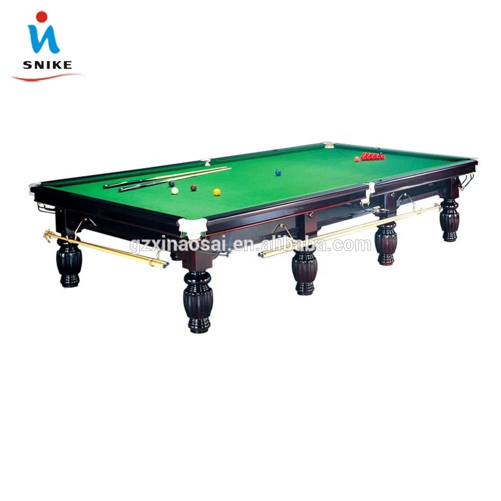 Solid Wood 12ft Snooker Table 12f Profesionales Slate Snooker Table 12feet