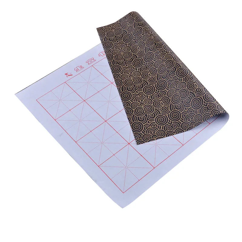 Reusable Back Printed Chinese Water Writing Magic Cloth For Kids Calligraphy Beginning Learner