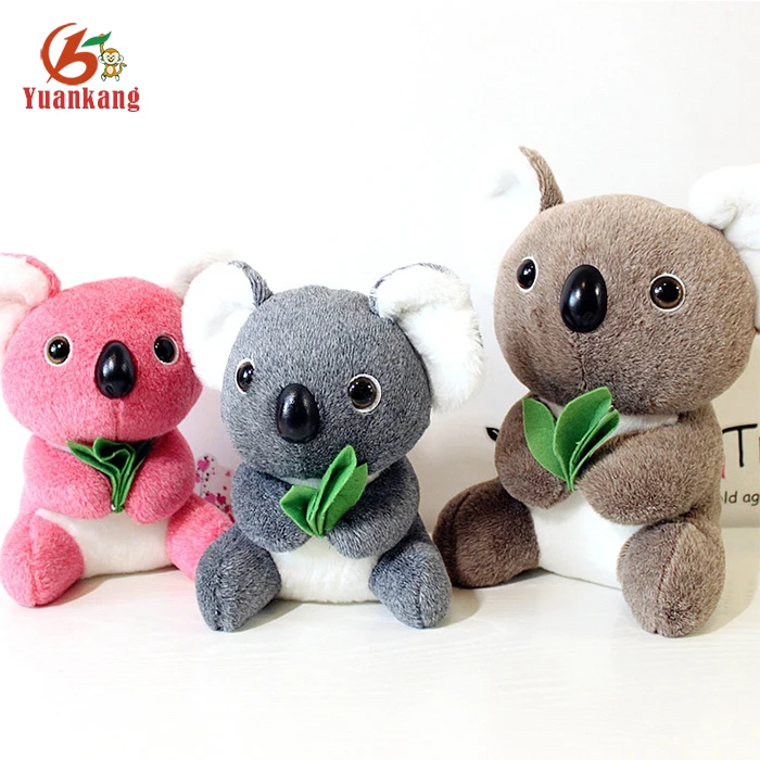 Custom Blue/Pink/Purple/Mini/Giant/ Baby Panda Koala Bear, Christmas Soft Plush Stuffed Koala Toys With Your Logo