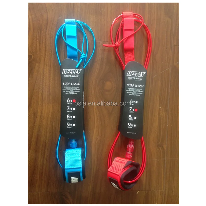 Premium surf leashes for surf board or sup board