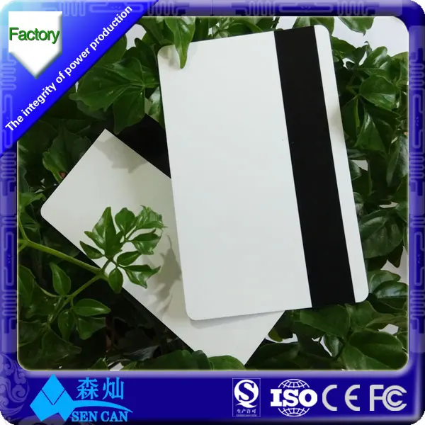 китай высокое качество магнитной полосы карты/членский билет/пвх завода карты